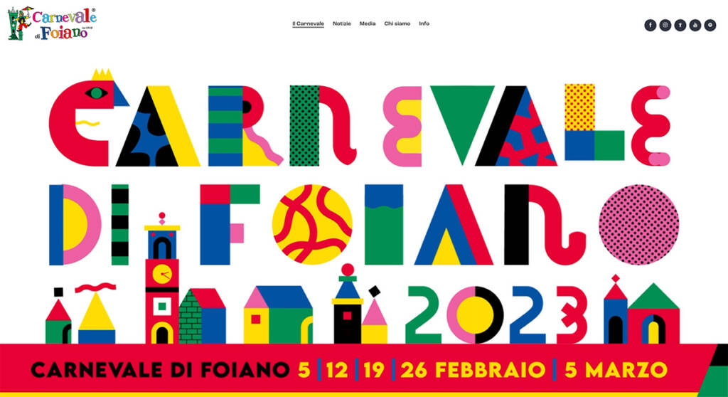 Nuovo sito Carnevale di Foiano della Chiana